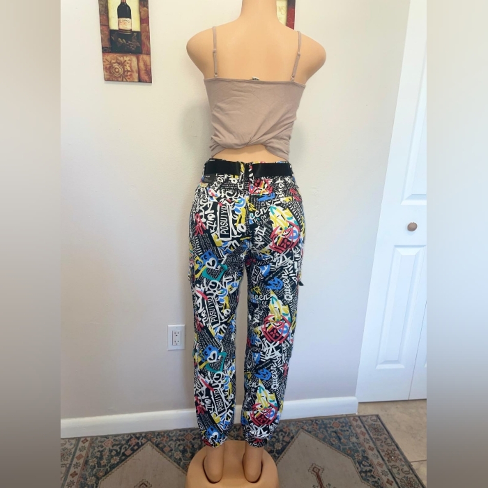 NWT VIP JEAN FASHION COLLECTION URBAN GRAFFITI STYLE SIZE 9/29 - Picture 3 of 8